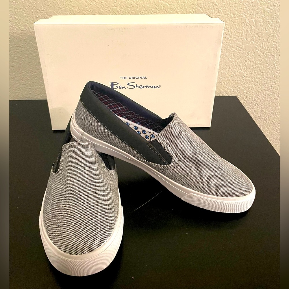 Ben Sherman Percy Slip on Shoes Size 8